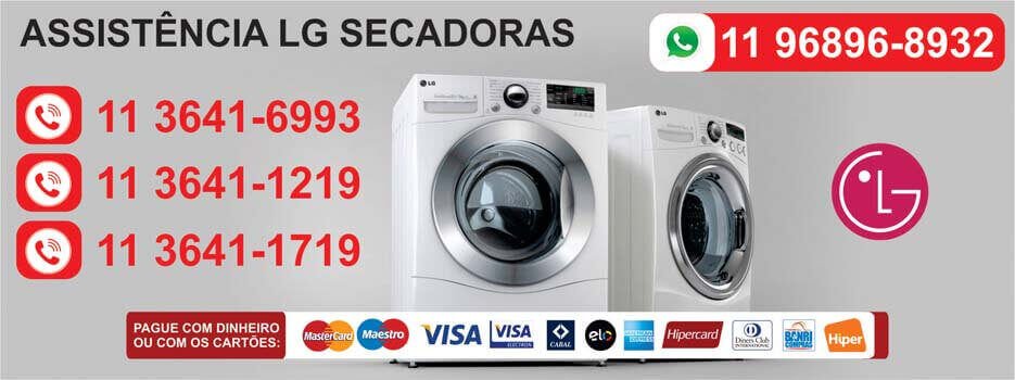Secadora de roupas LG assistencia
